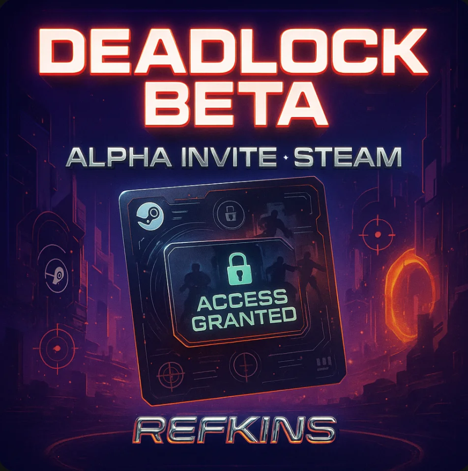 DEADLOCK БЕТА / АЛЬФА ИНВАЙТ/ПРИГЛАШЕНИЕ STEAM | СБП 0%