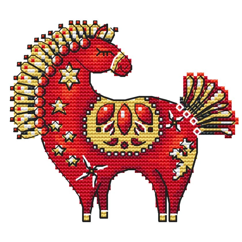 Красный конь