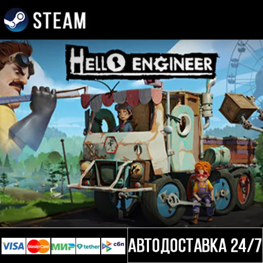 Hello Engineer: Scrap Machines Construc СТИМ Steam Gift