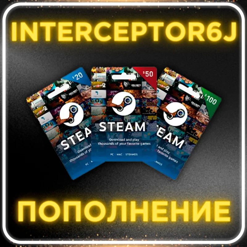 Gift card Turkey/Argentina/USA⚡STEAM • 💳 0%