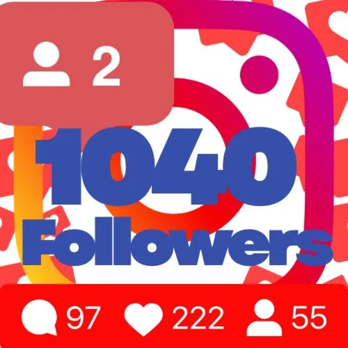 1040 followers on Instagram Guarantee