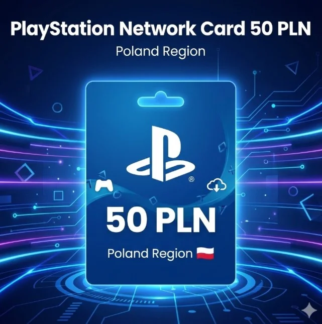 Карта оплаты PSN 50 PLN Польша (Region PL)