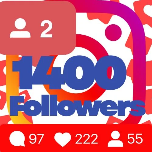 1400 followers on Instagram Guarantee