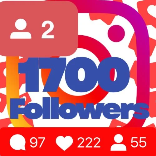 1700 followers on Instagram Guarantee