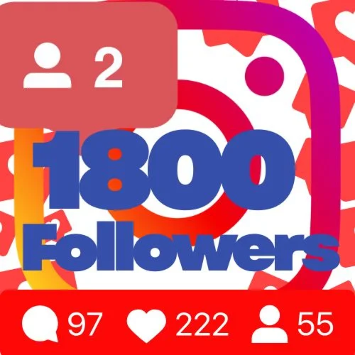 1800 followers on Instagram Guarantee
