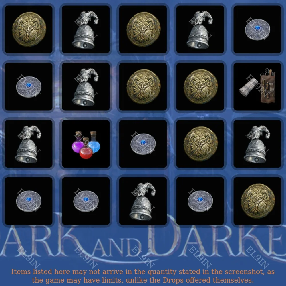 Dark and DarkerТвич Дропс20 предметов + 