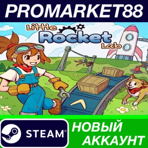Little Rocket Lab Steam АККАУНТ НОВЫЙ+ПОЧТА
