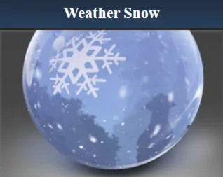 Погода Weather Snow