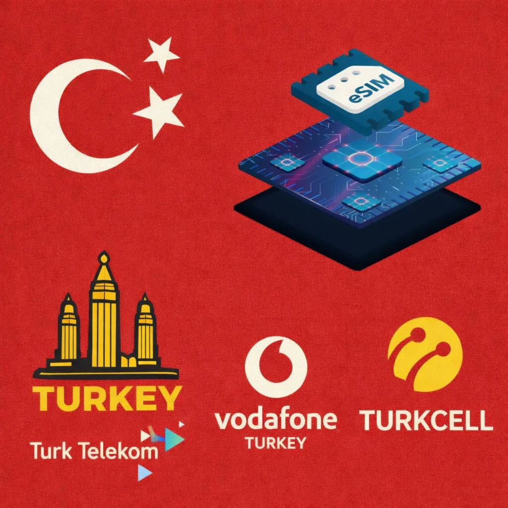 Премиум качество eSIM Интернет в Турции