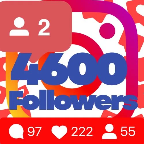 4600 followers on Instagram Guarantee