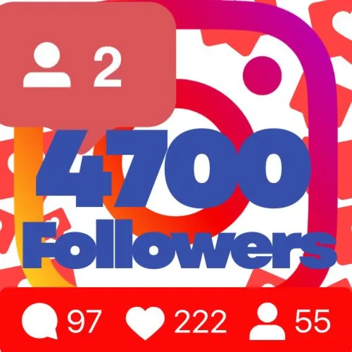 4700 followers on Instagram Guarantee