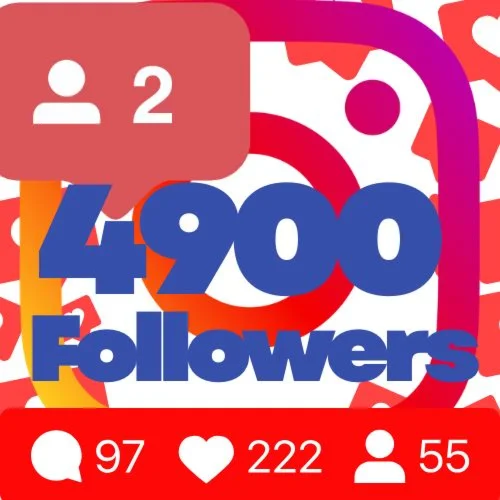 4900 followers on Instagram Guarantee