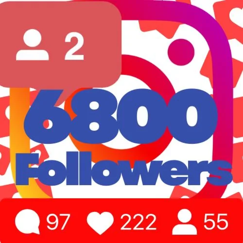 6800 followers on Instagram Guarantee