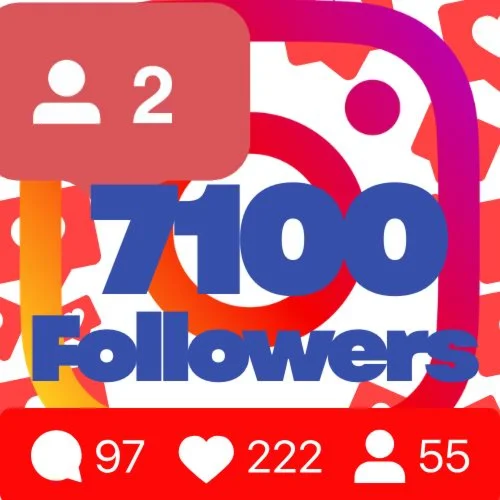 7100 followers on Instagram Guarantee