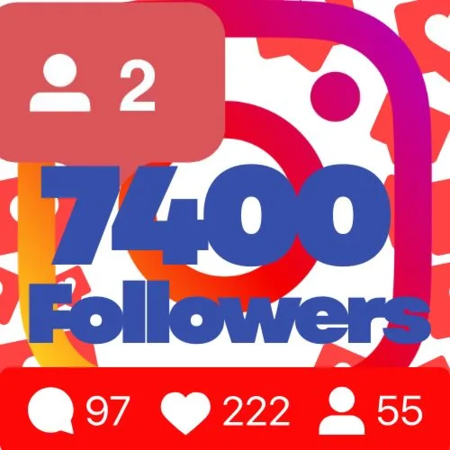 7400 followers on Instagram Guarantee