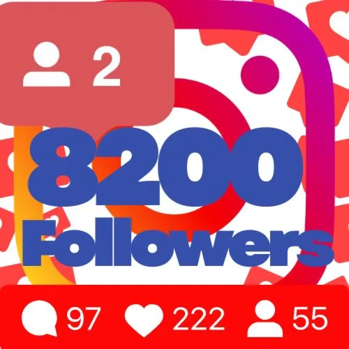 8200 followers on Instagram Guarantee