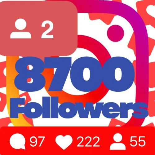 8700 followers on Instagram Guarantee