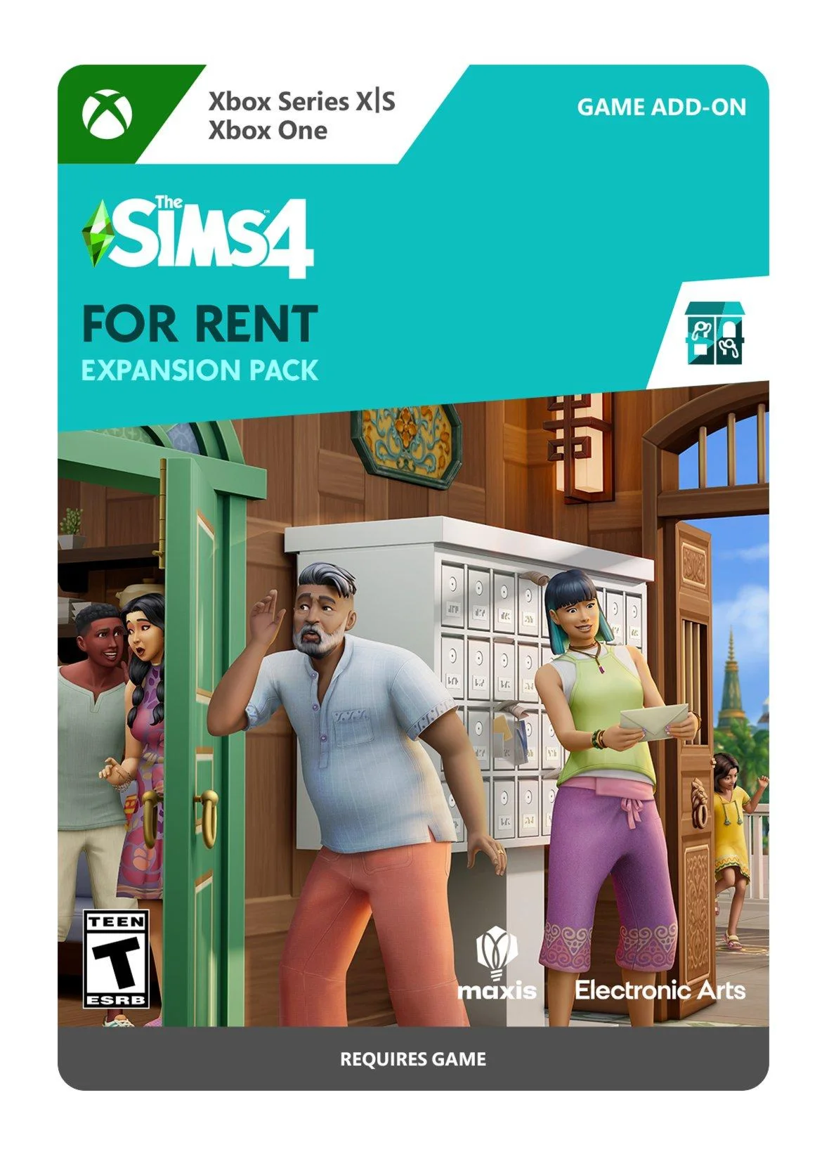 The Sims 4 For Rent Expansion Pack XBOX ONE SERIES КЛЮЧ