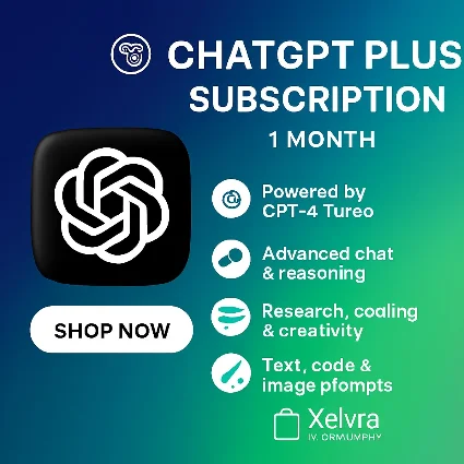 🧠 Подписка ChatGPT Plus – 1 месяц