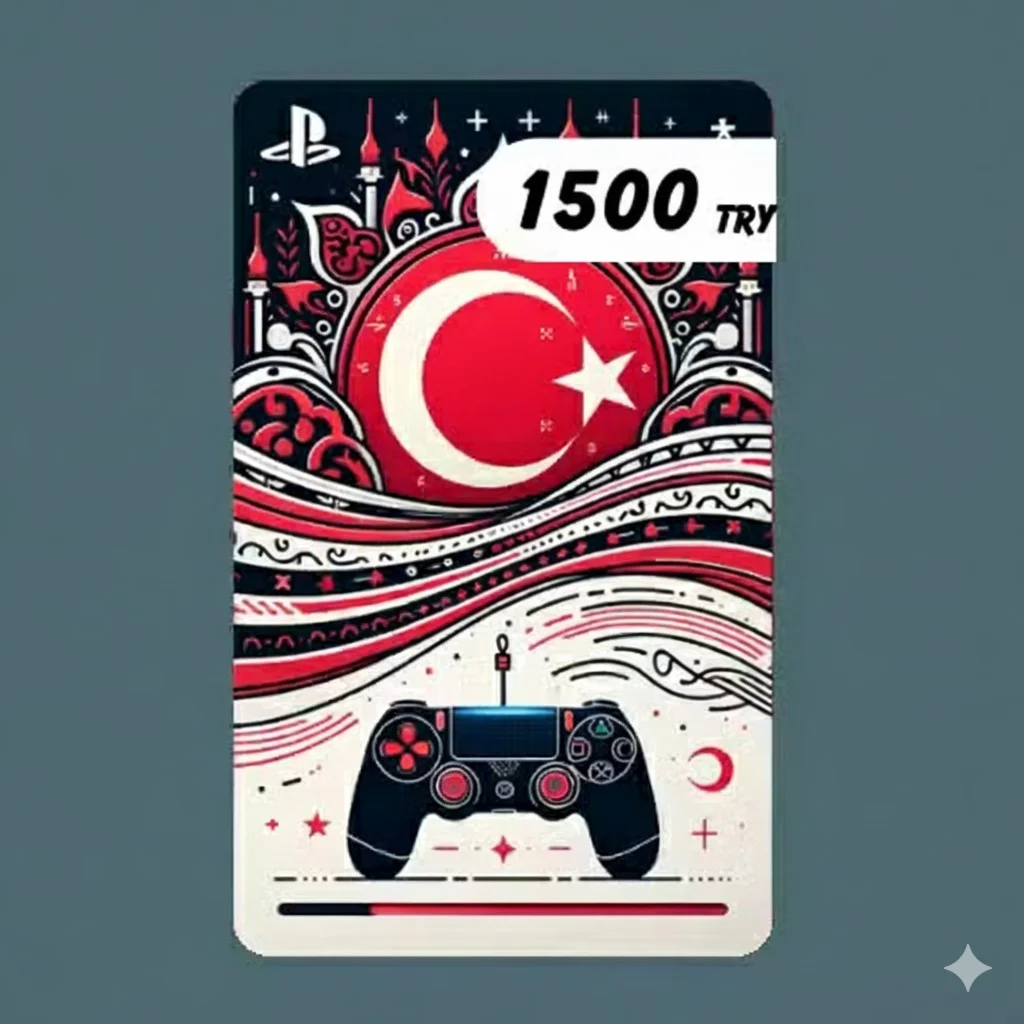 PSN Gift Card Turkey 1500 TL Instant Auto Delivery