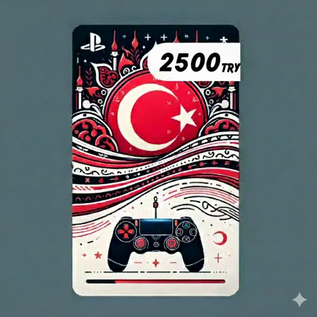 PSN Gift Card Turkey 2500 TL Instant Auto Delivery