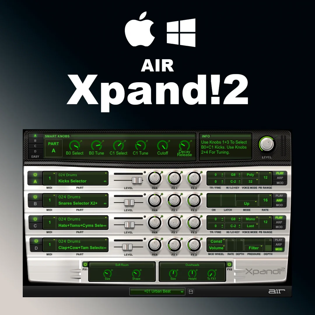Xpand 2 AIR bundle key ilok [Win Mac]