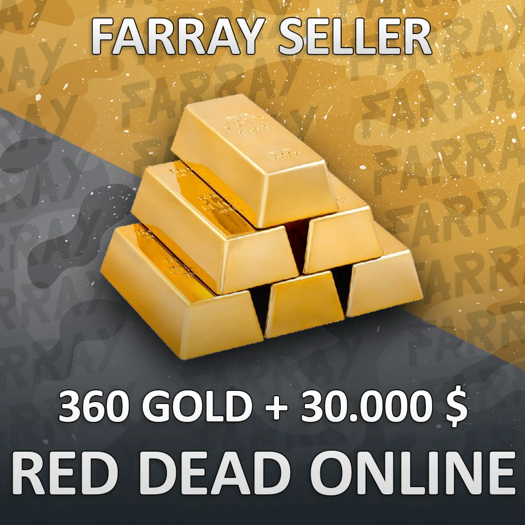 RDO • 360 GOLD + 30.000 $ RED DEAD ONLINE RDR2