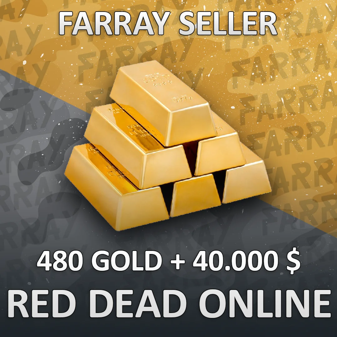 RDO • 480 GOLD + 40.000 $ RED DEAD ONLINE RDR2