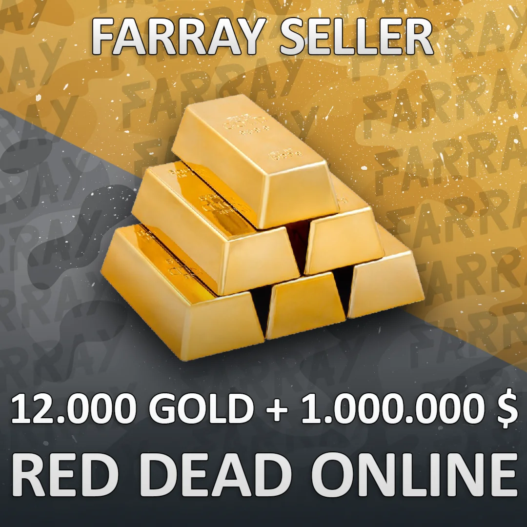 RDO • 12.000 GOLD + 1.000.000 $ RED DEAD ONLINE RDR2