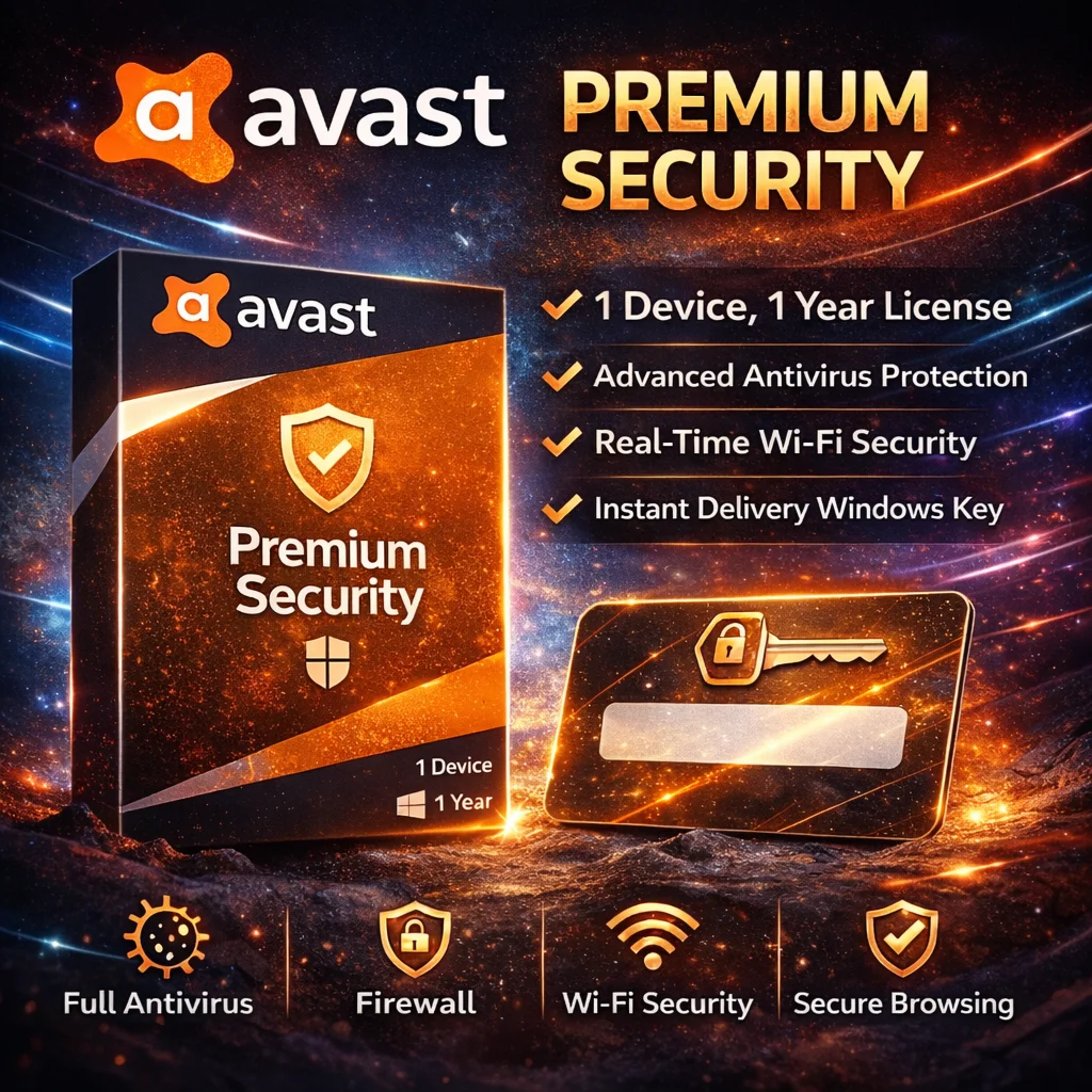 Avast Premium Security — 1 устройство, 1 год