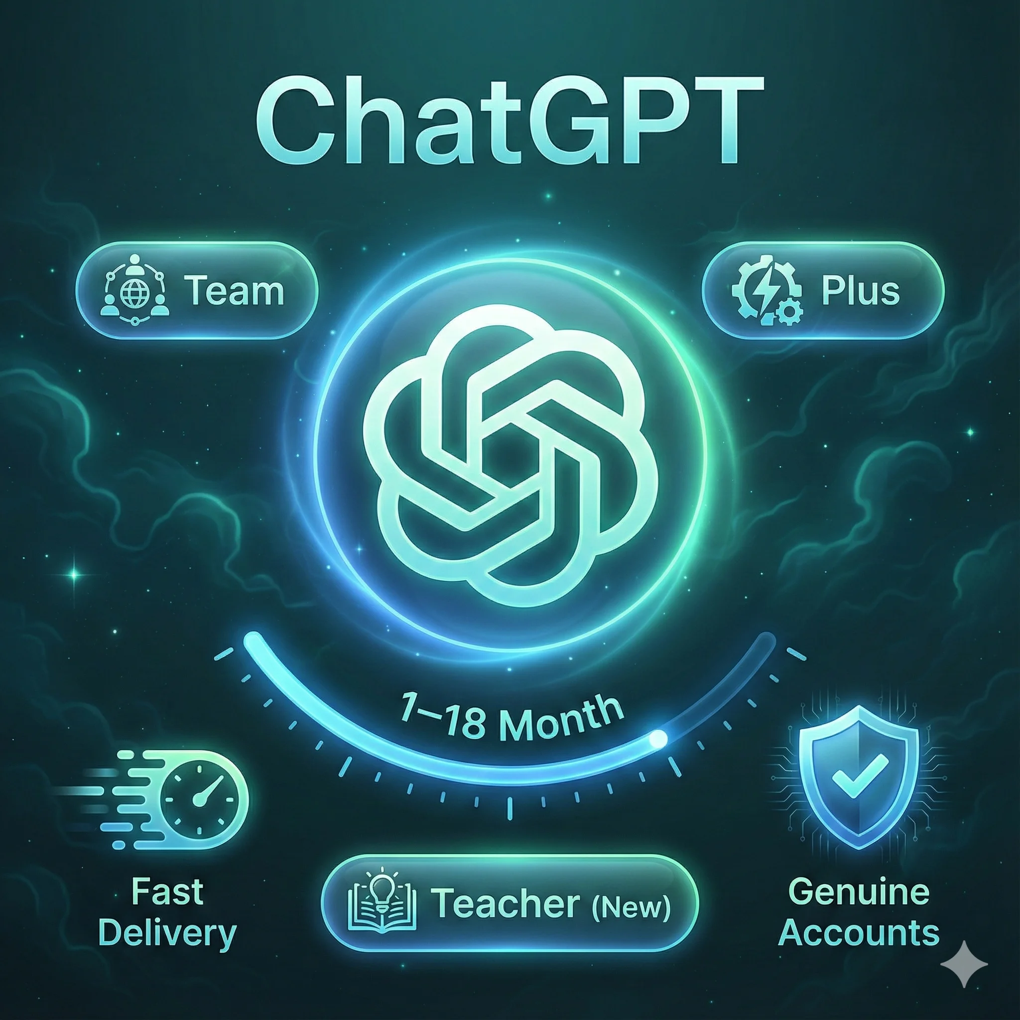 ChatGPT 5.2 Team - Plus 1M / Teacher Admin (NEW) / FAST