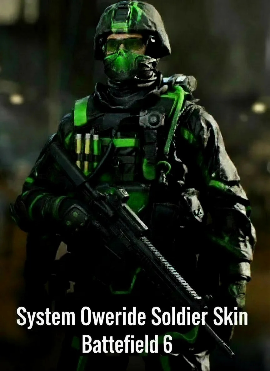 System Override Soldier Skin | Battlefield 6 | KEY