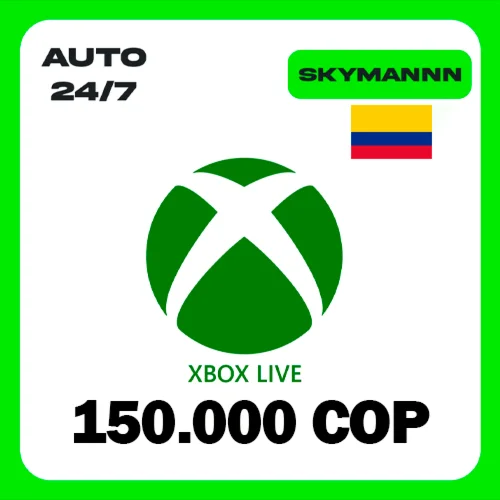 XBOX LIVE 150.000 COP КОЛУМБИЯ ПОПОЛНЕНИЯ АВТО 24/7