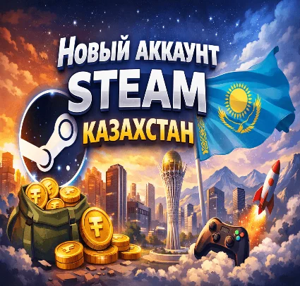 Новый Steam Аккаунт ❤ ️ [Регион Казахстан] ❤ ️