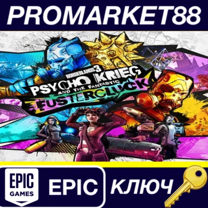 Borderlands 3 - Psycho Krieg and the Fantastic Fustercl