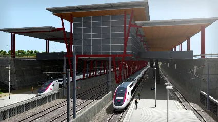 Train Simulator - LGV Rhone-Alpes  Mediterranee Route