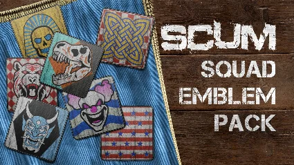 ️ВСЕ СТРАНЫ+РОССИЯ SCUM Squad Emblem Pack STEAM GIFT