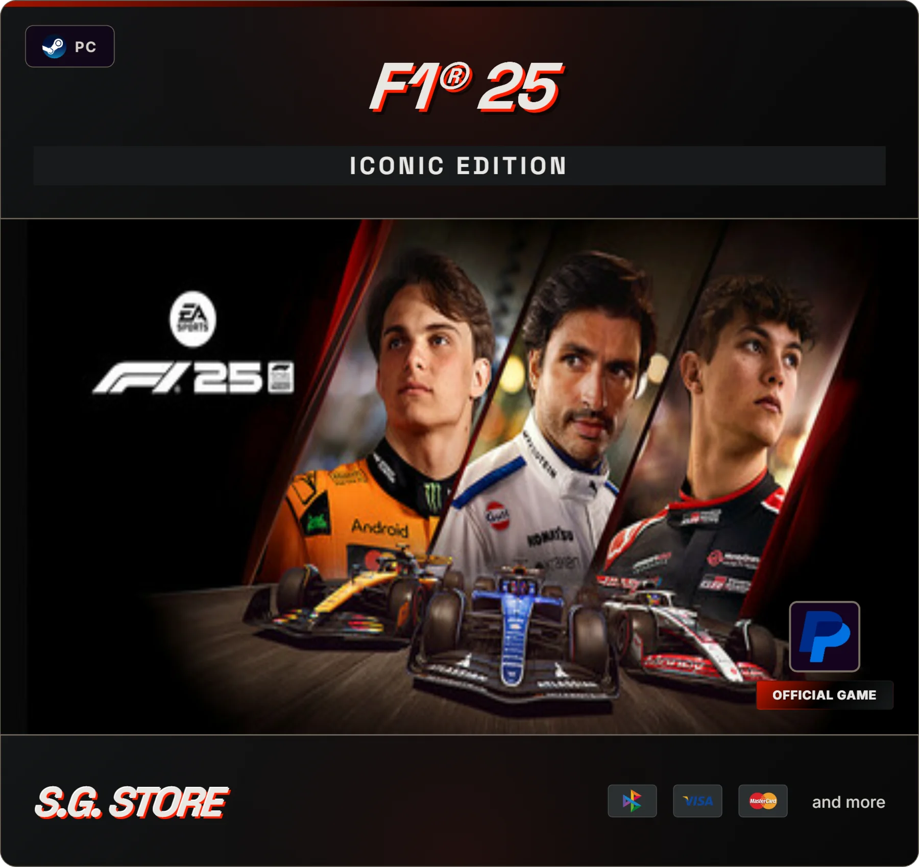 ️ F1 25 Iconic Edition Steam Offline