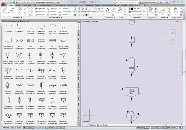 УГО отстойники и фильтры