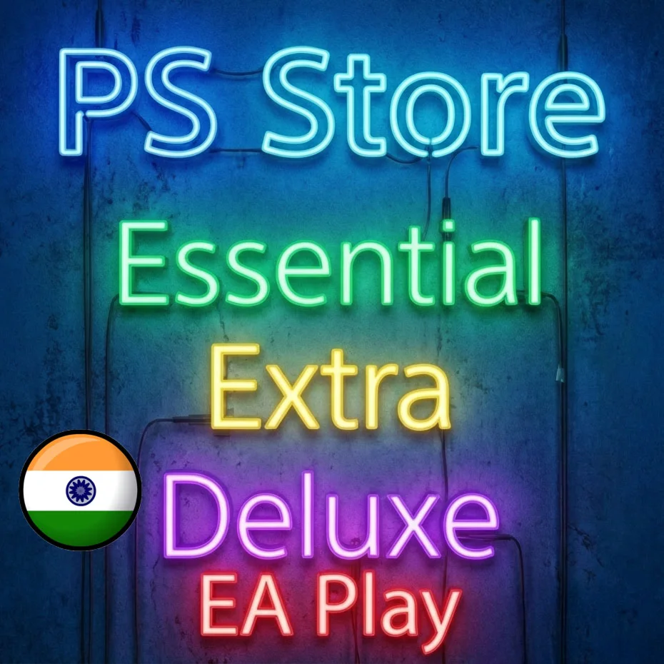 PS PLUS Индия | EXTRA | DELUXE | ESSENTIAL | EA PLAY