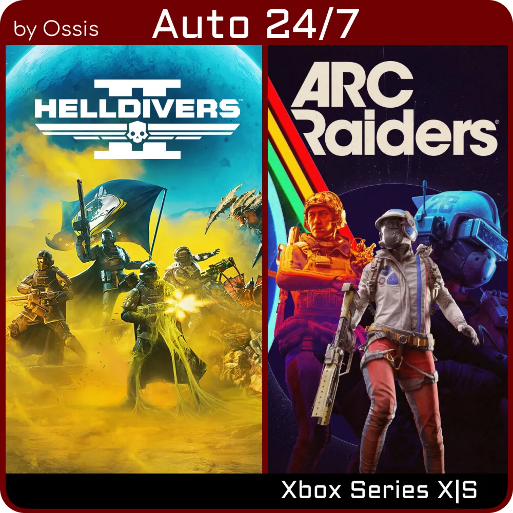XBOX 24/7 ARC Raiders + HELLDIVERS 2