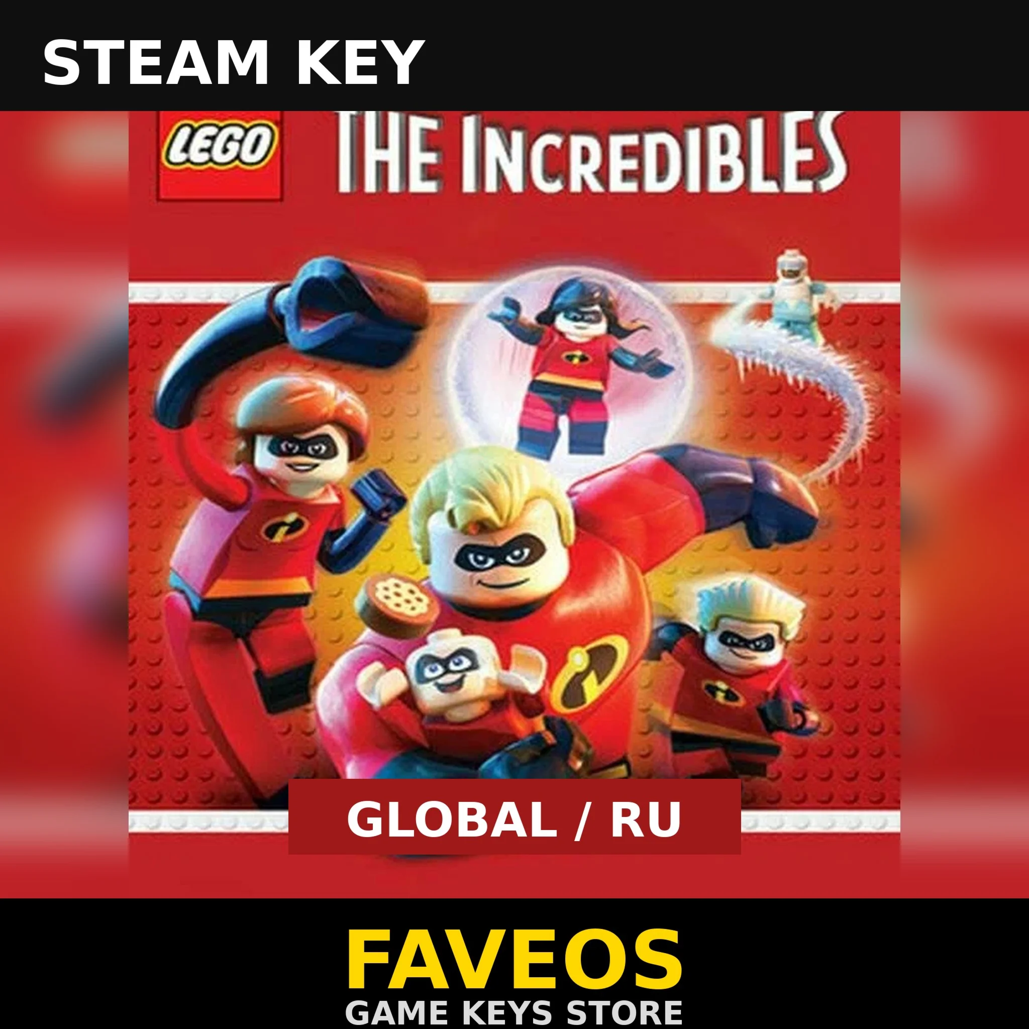 LEGO The Incredibles | Steam key GLOBAL/RU