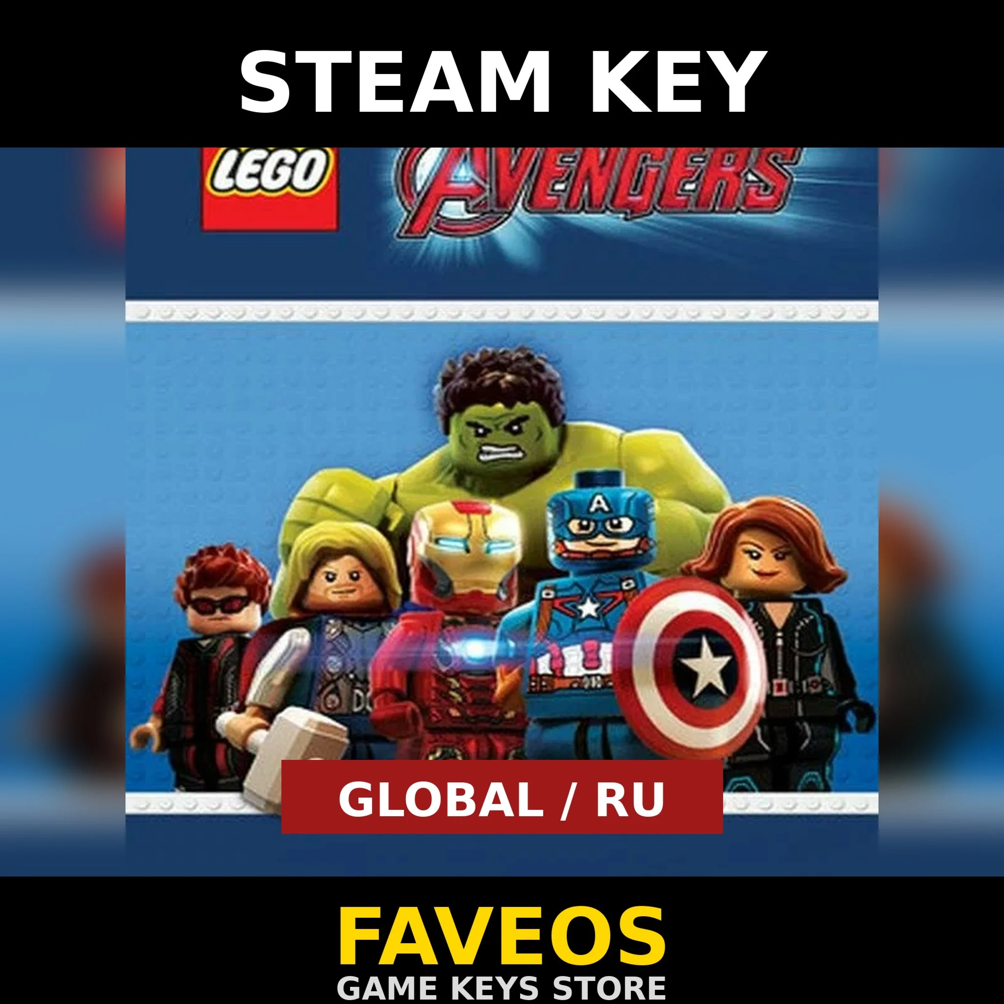 LEGO Marvel’s Avengers Deluxe | Steam key GLOBAL/RU