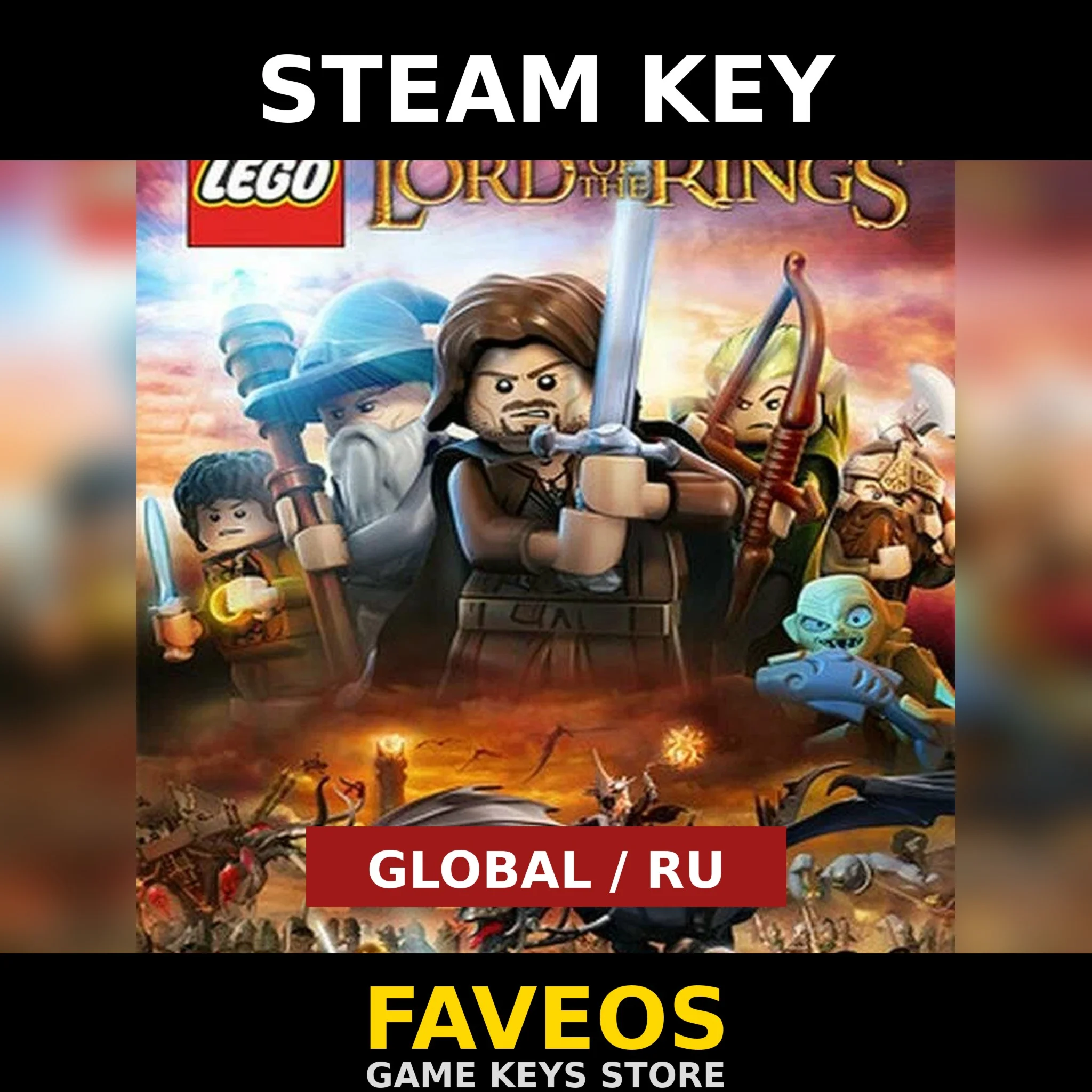 LEGO The Lord of the Rings | Steam key GLOBAL/RU