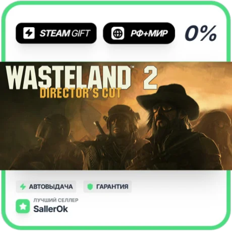 Wasteland 2: Director's Cut • РФ + МИР • АВТО