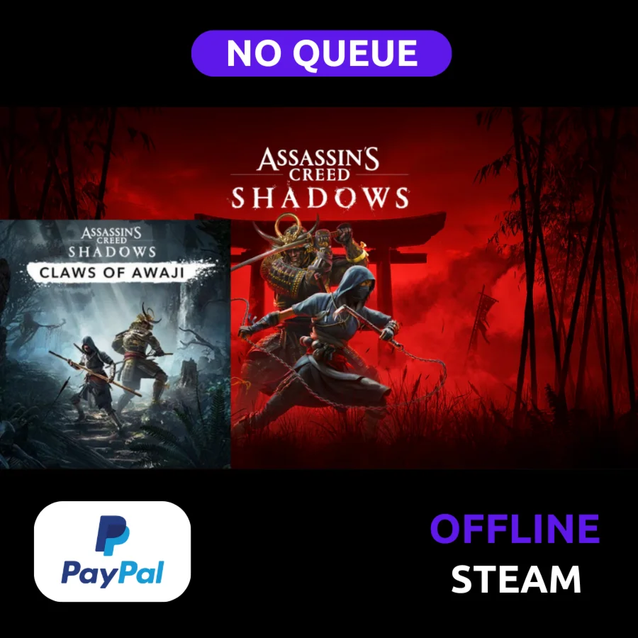 Assassin's Creed Shadows + Claws of AwajiSTEAMPAYPAL