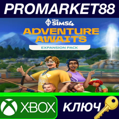 The Sims 4 - Adventure Awaits Expansion Pack DLC US XBO