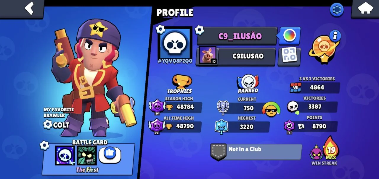 BS: 94 бойцa12 легендарных | 48784 трофея + 2 