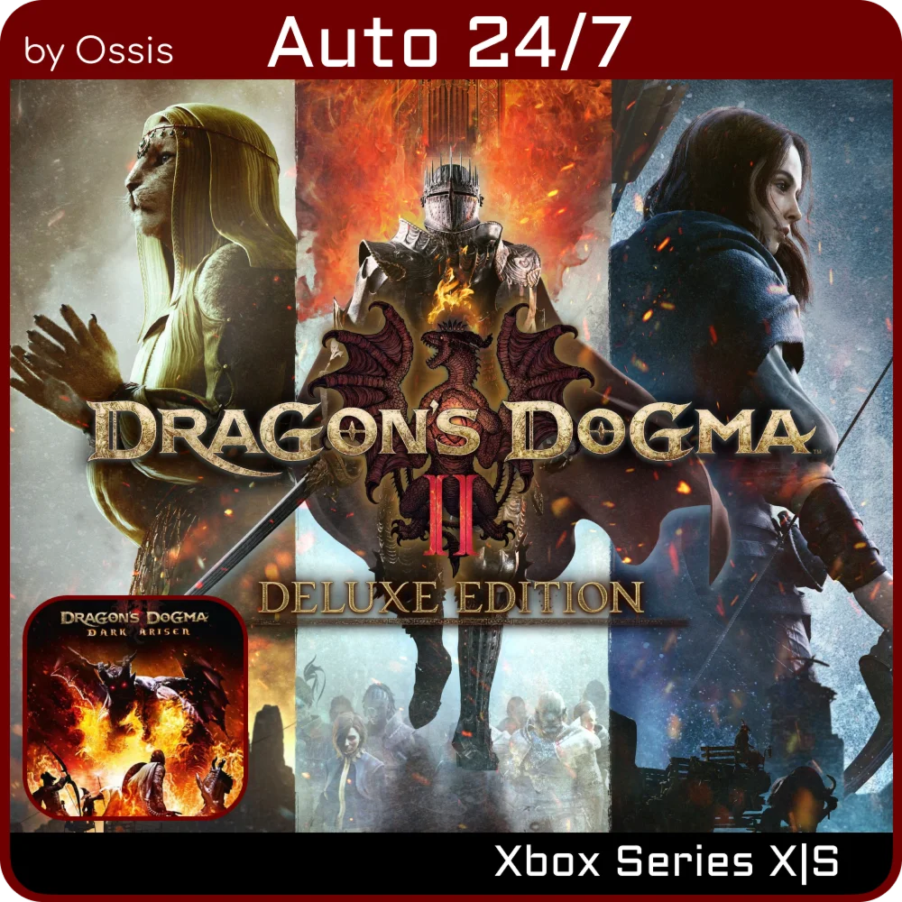 XBOX 24/7 Dragons Dogma 2 Deluxe Dragons Dogma Dark Ari