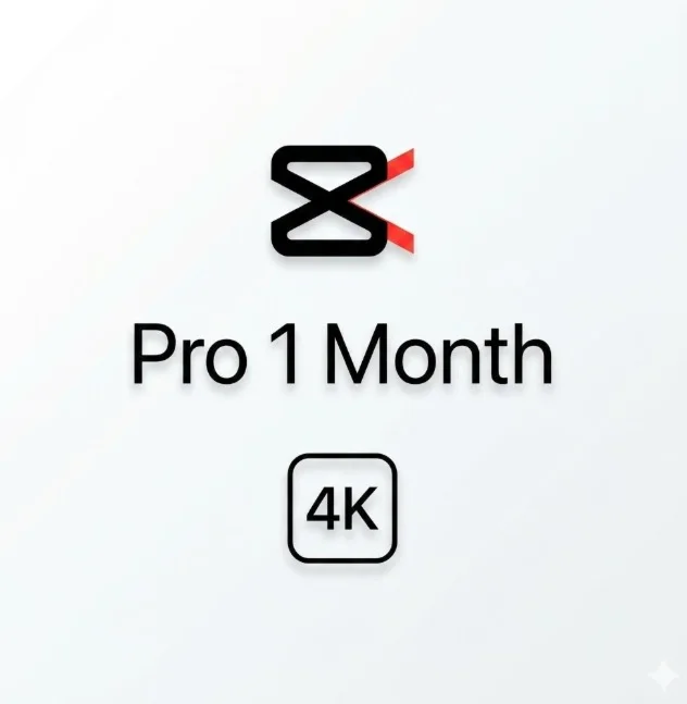 ⚡ CapCut Pro 1 Month 💎 Premium Subscription | 4K